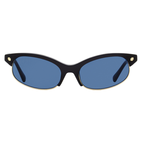 Dsquared2 Freddy Sunglasses DQ0368 01V Black/Gold 51mm - Picture 2 of 2